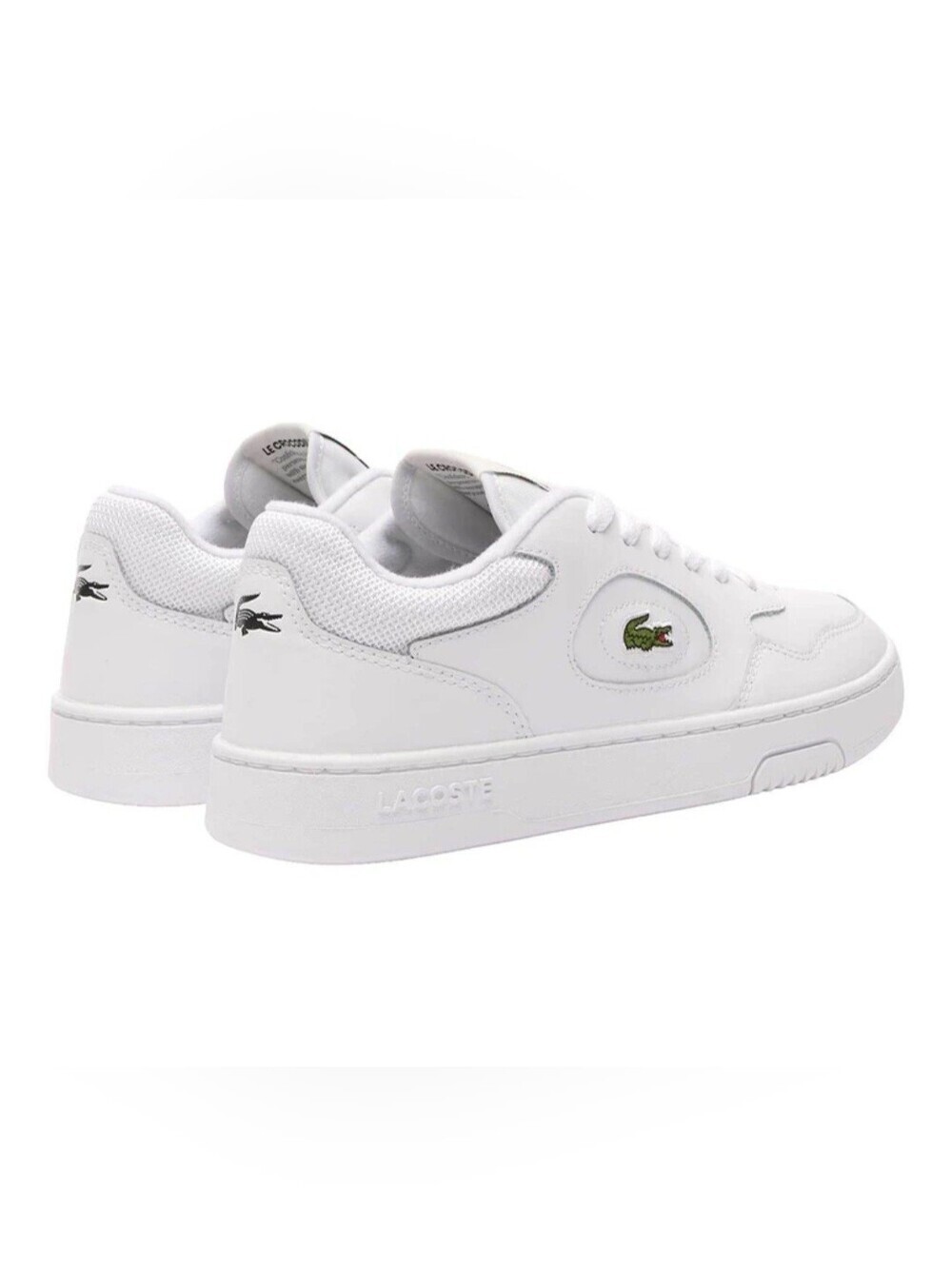 Lacoste Court White Lineset Athletic Sneakers US Men's Size 10.5 NIB - Picture 4 of 12